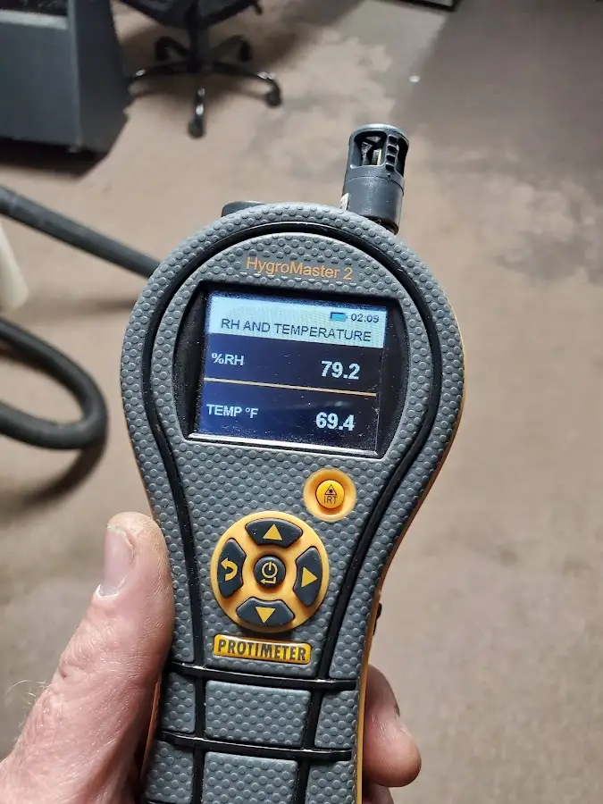 Moisture meter humidity assessment for Fire & Smoke Damage Restoration in Ewa Beach